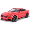 MAISTO 2015 Ford Mustang GT červená 1:18 MAISTO 2015 Ford Mustang GT červená 1:18