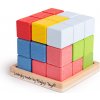 Bigjigs Toys Drevená skladacia kostka Bigjigs Toys Drevená skladacia kostka