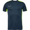 Pánske futbalové tričko Nike, DRI-FIT ACADEMY tmavo modrá,reflexný neón L Pánske futbalové tričko Nike, DRI-FIT ACADEMY tmavo modrá,reflexný neón L