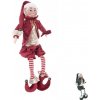 Dekoratívny sediaci elf z polyrezínu 72 cm Dekoratívny sediaci elf z polyrezínu 72 cm