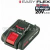 AL-KO EASY FLEX 20 V, 2,5 Ah Li-Ion EASYFLEX akumulátor s kapacitou 2,5Ah a napätím 20V.