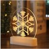 Nasenaradi Krásna vianočná LED lampa - USB Modely: Snehová vločka Nasenaradi Krásna vianočná LED lampa - USB Modely: Snehová vločka