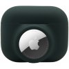 AppleKing 2v1 silikónový ochranný obal pre AirPods Pro / AirTag 1 / 2 - tmavozelený - možnosť vrátiť tovar ZADARMO do 30tich dní AppleKing 2v1 silikónový ochranný obal pre AirPods Pro / AirTag 1 / 2 - tmavozelený - možnosť vrátiť tovar ZADARMO do 30tich dní
