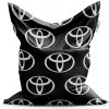 Sablio Sedací vak Toyota Pattern - 200x140 cm Sablio Sedací vak Toyota Pattern - 200x140 cm