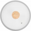 Pokrievka MagicHome Harmony, sklenená, 26 cm Pokrievka MagicHome Harmony, sklenená, 26 cm