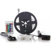 Solight LED světelný pás, RGB, 3m, sada s 12V adaptérem a dálk. ovladačem, 7,2W/m, IP20 Solight LED světelný pás, RGB, 3m, sada s 12V adaptérem a dálk. ovladačem, 7,2W/m, IP20