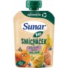 Sunar BIO Smícháček vrecko banán hruška tekvica batáty a čučoriedky 100 g Sunar BIO Smícháček vrecko banán hruška tekvica batáty a čučoriedky 100 g