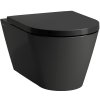 LAUFEN Kartell závesné WC Silent Flush s hlbokým splachovaním, 370 x 545 mm, matná čierna, H8213317160001 LAUFEN Kartell závesné WC Silent Flush s hlbokým splachovaním, 370 x 545 mm, matná čierna, H8213317160001