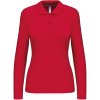 Kariban Polokošile Kariban K244, dlouhý rukáv, dámská COT20K24400401-red S Červená Kariban Polokošile Kariban K244, dlouhý rukáv, dámská COT20K24400401-red S Červená