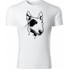T-ričko Bull Terrier pánske tričko Farba trička: Biela, Veľkosť: L T-ričko Bull Terrier pánske tričko Farba trička: Biela, Veľkosť: L