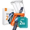 AppleMix Tvrdené sklo pre Apple Watch Ultra + inštalačný rám - hybrid - sada 2 kusov AppleMix Tvrdené sklo pre Apple Watch Ultra + inštalačný rám - hybrid - sada 2 kusov