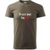 Trust me I´m Bc. / Ver mi som Bc. - Klasické pánske tričko vyššej gramáže - S ( Army ) Trust me I´m Bc. / Ver mi som Bc. - Klasické pánske tričko vyššej gramáže - S ( Army )