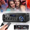 AV-660BT MINI HIFI ZOSILŇOVAČ FM BLUETOOTH LED STEREO S ANTÉNOU DVD/AUX AV-660BT MINI HIFI ZOSILŇOVAČ FM BLUETOOTH LED STEREO S ANTÉNOU DVD/AUX