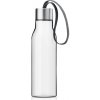Eva Solo Fľaša na vodu 500 ml, so sivým popruhom, plast Eva Solo Fľaša na vodu 500 ml, so sivým popruhom, plast