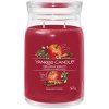 Yankee Candle Aroma tická sviečka Signature sklo veľké Red Apple Wreath 567 g Yankee Candle Aroma tická sviečka Signature sklo veľké Red Apple Wreath 567 g