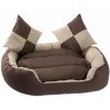 Petstuff pelech pre psa, krémovo-hnedý, 110 x 80 x 23 cm Petstuff pelech pre psa, krémovo-hnedý, 110 x 80 x 23 cm