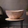 Eurofirany Dekoračná miska Pari2 medená 45 x 22 x 22 cm