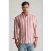 KOŠEĽA GANT REG COTTON LINEN BOLD STRIPE SHIRT BRICK RED KOŠEĽA GANT REG COTTON LINEN BOLD STRIPE SHIRT BRICK RED