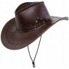 KOVBOJSKÝ KLOBÚK, HNEDÝ KOVBOJSKÝ KOVBOJ