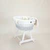 Ourbaby blanket pillow white wicker bed 40898-0 Ourbaby blanket pillow white wicker bed 40898-0