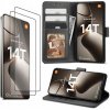 Tech-Protect Wallet knižkové puzdro na Xiaomi 14T, čierne
