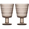 Iittala Poháre Kastehelmi 0,26l, 2ks, ľanové Iittala Poháre Kastehelmi 0,26l, 2ks, ľanové