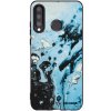 Picasee silikonový černý obal pro Huawei P30 Lite - Organic blue Picasee silikonový černý obal pro Huawei P30 Lite - Organic blue