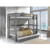 Vipack Poschodová posteľ z masívu s zásuvkou Pino Grey Vipack Poschodová posteľ z masívu s zásuvkou Pino Grey
