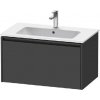 Duravit Ketho.2 - Umývadlová skrinka, 44x81x48 cm, 1 zásuvka, grafit mat K25063049490000 Duravit Ketho.2 - Umývadlová skrinka, 44x81x48 cm, 1 zásuvka, grafit mat K25063049490000