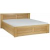 Drewmax Postel LK212 BOX DUB přírodní 180x200 Drewmax Postel LK212 BOX DUB přírodní 180x200