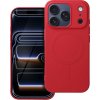 Mag cover silikonový kryt pro Apple iPhone 17 Pro, červený Mag cover silikonový kryt pro Apple iPhone 17 Pro, červený