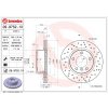 BREMBO Brzdový kotúč 09.9752.1X BREMBO Brzdový kotúč 09.9752.1X
