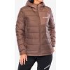 adidas TERREX Multi Light Down Hooded Jacket earth strata trace brown