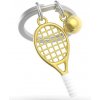 Prívesok na kľúče MPkovania MTM Tenisová raketa Gold