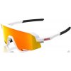 100% SLENDALE - Soft tact White - HiPER Red Multilayer Mirror Lens 100% SLENDALE - Soft tact White - HiPER Red Multilayer Mirror Lens