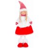 MagicHome Vianoce Postavička MagicHome Vianoce, Dievčatko v šatách, látkové, červeno-biele, stojace, 17x13x48 cm MagicHome Vianoce Postavička MagicHome Vianoce, Dievčatko v šatách, látkové, červeno-biele, stojace, 17x13x48 cm