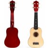 ECOTOYS Drevená gitara na ukulele pre deti 4 nylonové struny