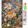 HUR DIAMANTOVÉ MALOVÁNÍ KVĚTINY 5D 30X40CM HUR DIAMANTOVÉ MALOVÁNÍ KVĚTINY 5D 30X40CM