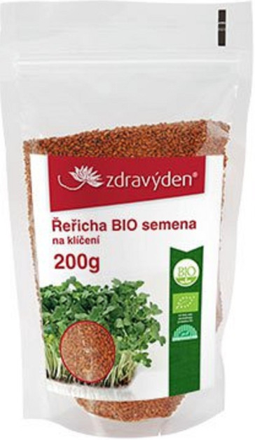 BIO Žerucha - Lepidium sativum - bio semená na klíčenie - 200 g