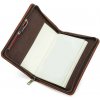 Contacts Kožený zápisník obal A5 Korne Hnedý S deníkem a propiskou Contacts Kožený zápisník obal A5 Korne Hnedý S deníkem a propiskou
