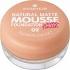 Essence Natural Matte Mousse pěnový make-up pro matný vzhled 02 16 g Essence Natural Matte Mousse pěnový make-up pro matný vzhled 02 16 g