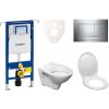 Cenovo zvýhodnený závesný WC set Geberit do ľahkých stien / predstenová montáž + WC S-Line S-line Pro 111.355.00.5ND6 Cenovo zvýhodnený závesný WC set Geberit do ľahkých stien / predstenová montáž + WC S-Line S-line Pro 111.355.00.5ND6