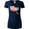 Ping Pongová legenda - Dámske tričko z organickej bavlny Origin (GOTS) - 2XL ( Tmavomodrá (veľmi tmavá - skoro čierna) ) Ping Pongová legenda - Dámske tričko z organickej bavlny Origin (GOTS) - 2XL ( Tmavomodrá (veľmi tmavá - skoro čierna) )