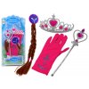 Lean Toys Ružová súprava doplnkov pre malú princeznú Lean Toys Ružová súprava doplnkov pre malú princeznú