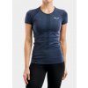 Salewa Dámske tričko Zebru Medium Warm Amr T Shirt dark denim
