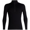 Icebreaker 260 Tech LS Half Zip BLACK Icebreaker 260 Tech LS Half Zip BLACK