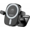 Dudao Držák telefonu do auta Dudao FW11 s indukční nabíječkou 15W do větrací clony/kokpitu - černý Dudao Držák telefonu do auta Dudao FW11 s indukční nabíječkou 15W do větrací clony/kokpitu - černý