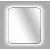 Zrkadlo do kúpeľne s osvetlením Tender LED s čiernym rámom 80x60 cm s vypínačom a podložkou proti zahmlievaniu Zrkadlo do kúpeľne s osvetlením Tender LED s čiernym rámom 80x60 cm s vypínačom a podložkou proti zahmlievaniu