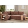 Rohová rozkladacia sedačka AVILA hnedá - CORD 205.18 Rohová rozkladacia sedačka AVILA hnedá - CORD 205.18