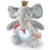 Plyšový sloník s nočným svetlom Nightlight Couleurs Savane Doudou et Compagnie sivý 15 cm od 0 mes Plyšový sloník s nočným svetlom Nightlight Couleurs Savane Doudou et Compagnie sivý 15 cm od 0 mes